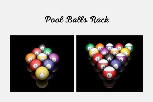 Using Pool Balls Rack to Create Dynamic Visual Impact